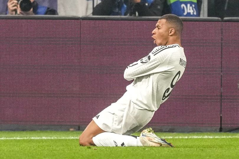 Kylian Mbappe Cedera di Tengah Malam Gemilang Real Madrid